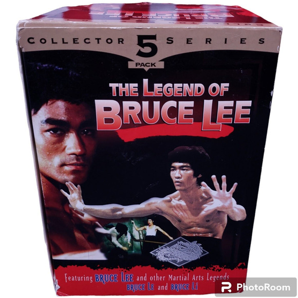 Legend of Bruce Lee Collector Series VHS Set 4/5 Sealed | Kung Fu Movie Lot - Picture 3 of 14